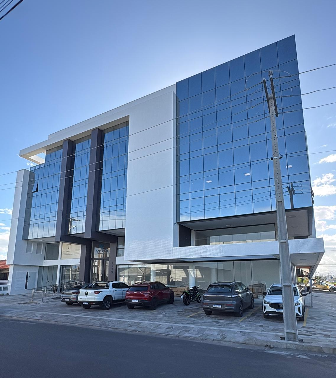 Fachada do prédio da clínica