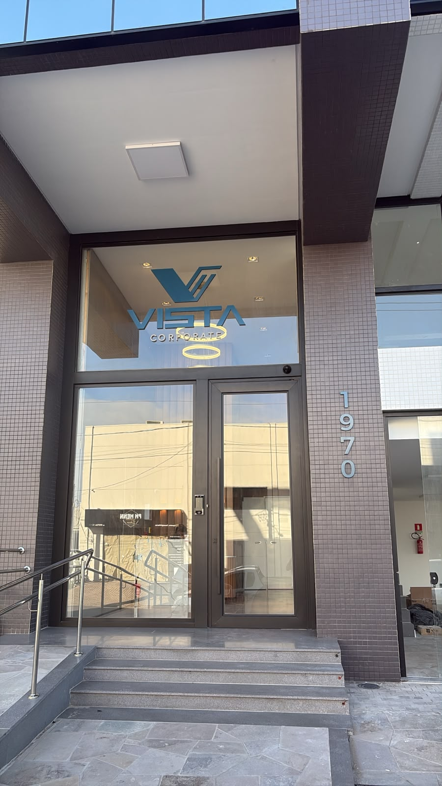 Entrada do prédio